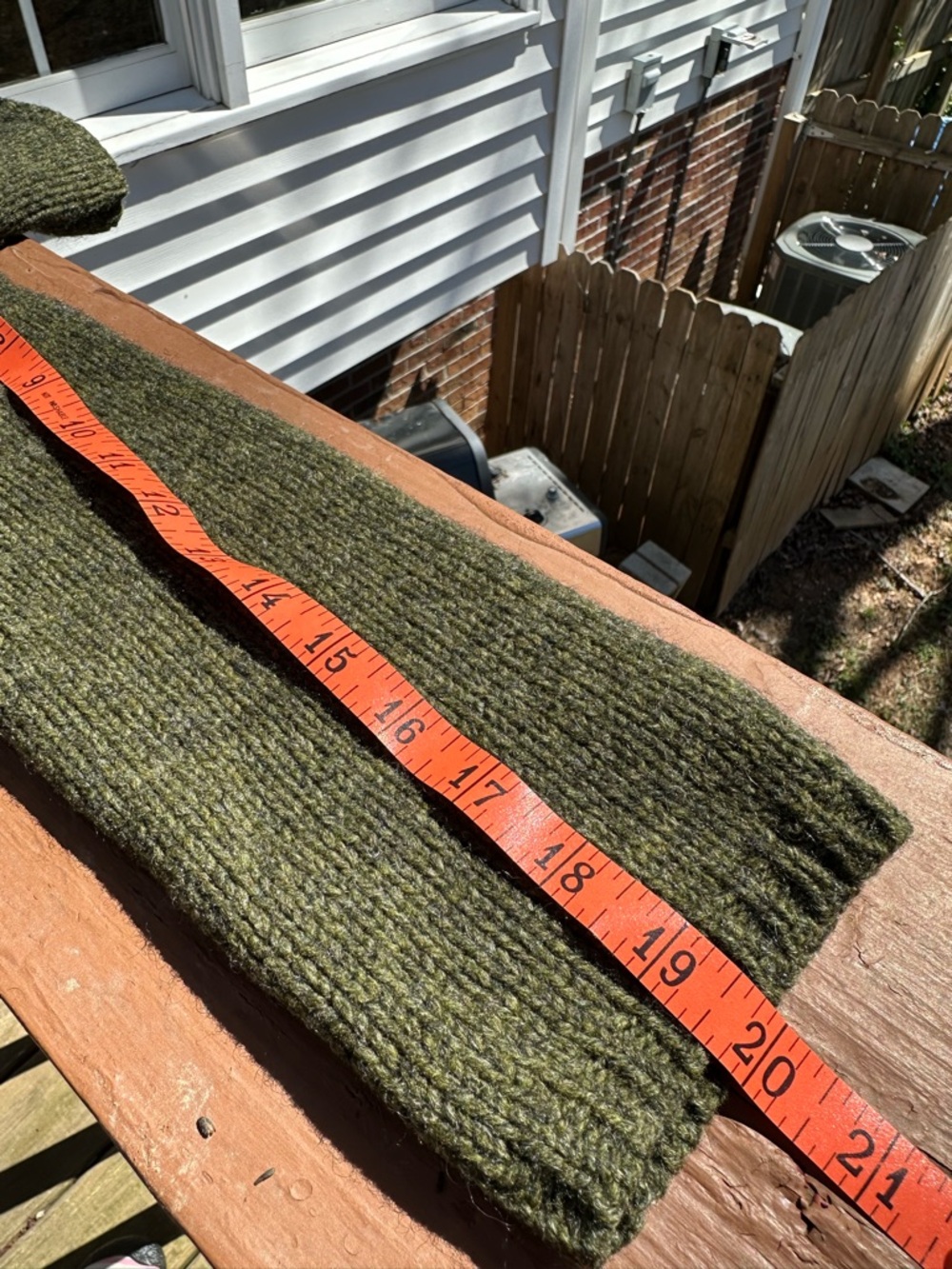 J. Crew green wool cardigan - Picture 7 of 8